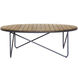 Rimini 47 X 16.25 inch Brown / Grey Outdoor Coffee Table